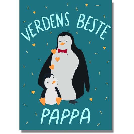 Kort: Verdens beste pappa