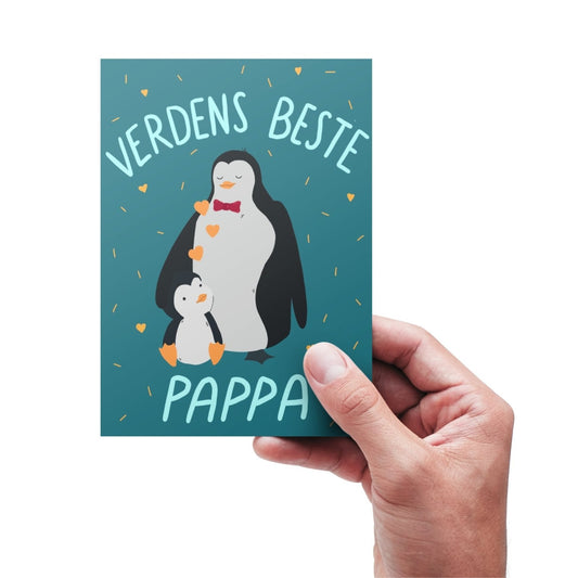 Tarjeta: El mejor papá del mundo